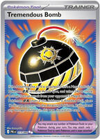 Pokemon,ME05: Pitch Black,Tremendous Bomb - 113/084,Holofoil,Ultra Rare,Near Mint