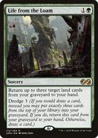 Magic: The Gathering,Ultimate Masters,Life from the Loam - 172,Normal,Rare,Near Mint