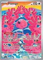 Pokemon,SV02: Paldea Evolved,Flamigo - 227/193,Holofoil,Illustration Rare,Near Mint