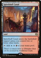 Magic: The Gathering,Kaladesh,Spirebluff Canal - 249,Foil,Rare,Near Mint