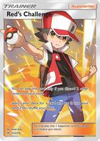 Pokemon,SM - Unbroken Bonds,Red's Challenge (Full Art) - 213/214,Holofoil,Ultra Rare,Near Mint
