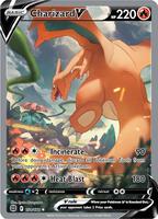 Pokemon,SWSH09: Brilliant Stars,Charizard V (Alternate Full Art) - 154/172,Holofoil,Ultra Rare,Near Mint