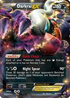 Pokemon,Legendary Treasures,Darkrai EX - 88/113,Holofoil,Ultra Rare,Lightly Played