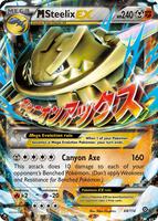 Pokemon,XY - Steam Siege,M Steelix EX - 68/114,Holofoil,Ultra Rare,Lightly Played
