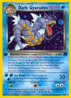 Pokemon,Team Rocket,Dark Gyarados (8) - 08/82,Unlimited Holofoil,Holo Rare,Lightly Played