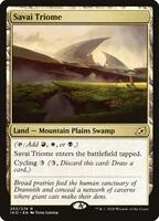 Magic: The Gathering,Ikoria: Lair of Behemoths,Savai Triome - 253,Foil,Rare,Near Mint