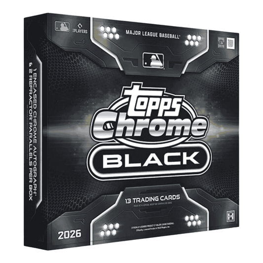 2026 Topps Chrome Black Baseball Hobby Box