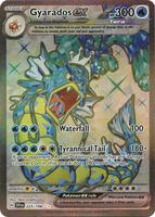 Pokemon,SV01: Scarlet & Violet Base Set,Gyarados ex - 225/198,Holofoil,Ultra Rare,Near Mint
