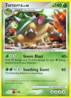 Pokemon,Platinum,Torterra - 39/127,Normal,Rare,Lightly Played