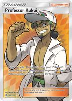 Pokemon,SM Base Set,Professor Kukui (Full Art) - 148/149,Holofoil,Ultra Rare,Near Mint