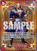 One Piece Card Game,A Fist of Divine Speed,Silvers Rayleigh (SP) - OP09-005,Foil,Rare,Near Mint