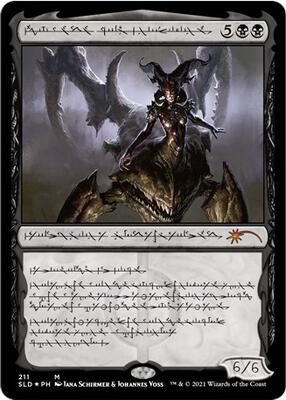 Magic: The Gathering,Secret Lair Drop Series,Sheoldred, Whispering One - 211,Normal,Mythic,Lightly Played