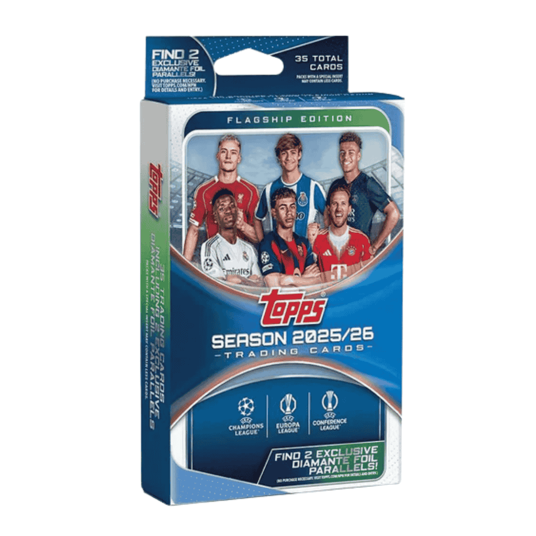 Topps UEFA Club Competitions 2025-26 Soccer Hanger Box