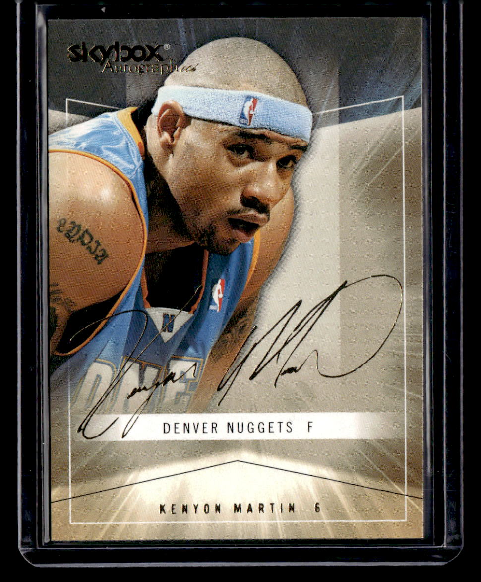 2004-05 SkyBox Autographics,2004-05 SkyBox Autographics,Kenyon Martin - 50,Insignia