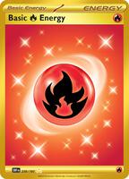 Pokemon,SV03: Obsidian Flames,Basic Fire Energy - 230/197,Holofoil,Hyper Rare,Near Mint