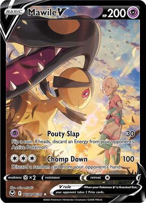 Pokemon,SWSH12: Silver Tempest Trainer Gallery,Mawile V - TG17/TG30,Holofoil,Ultra Rare,Near Mint