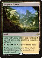 Magic: The Gathering,Ixalan,Sunpetal Grove - 257,Foil,Rare,Near Mint