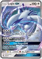 Pokemon,SM - Lost Thunder,Lugia GX - 159/214,Holofoil,Ultra Rare,Near Mint