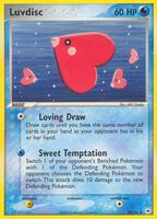 Pokemon,EX Hidden Legends,Luvdisc - 40/101,Reverse Holofoil,Uncommon,Near Mint