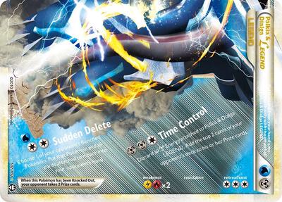 Pokemon,Triumphant,Palkia & Dialga Legend (Bottom) - 102/102,Holofoil,Ultra Rare,Lightly Played
