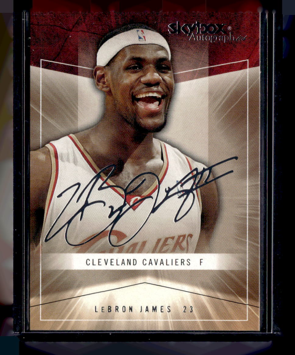 2004-05 SkyBox Autographics,2004-05 SkyBox Autographics,LeBron James - 5,NM