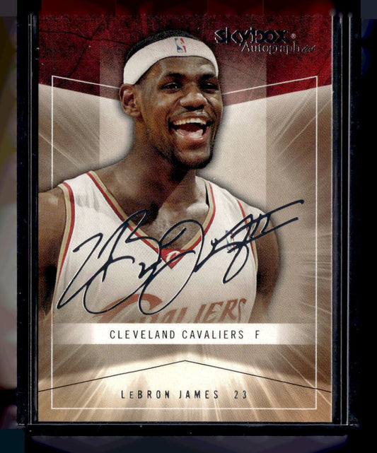 2004-05 SkyBox Autographics,2004-05 SkyBox Autographics,LeBron James - 5,NM
