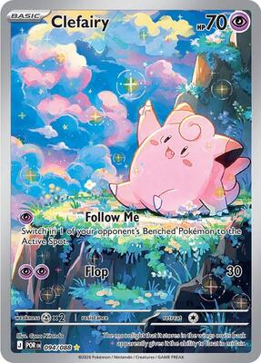 Pokemon,ME03: Perfect Order,Clefairy - 094/088,Holofoil,Illustration Rare,Near Mint