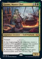 Magic: The Gathering,Commander 2021,Gyome, Master Chef - 5,Foil,Mythic,Near Mint