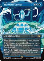 Magic: The Gathering,FINAL FANTASY,The Water Crystal (Borderless) - 333,Normal,Rare,Lightly Played
