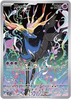 Pokemon,ME04: Chaos Rising,Xerneas - 091/086,Holofoil,Illustration Rare,Lightly Played