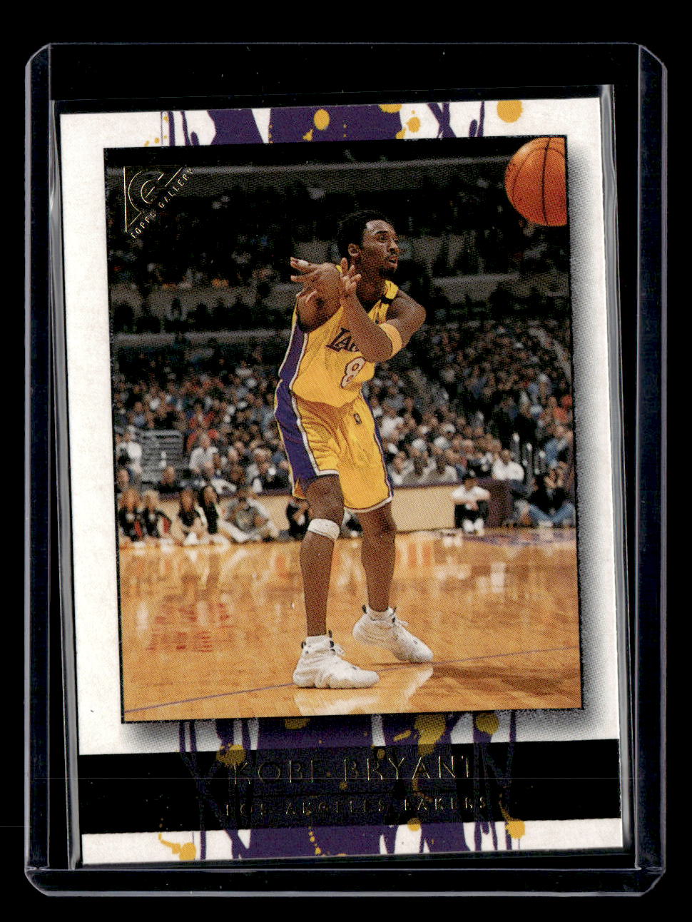 Topps 2000-01 Topps Gallery,2000-01 Topps Gallery,Kobe Bryant - 80,NM
