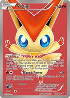 Pokemon,Noble Victories,Victini (98 Full Art) - 98/101,Holofoil,Ultra Rare,Lightly Played