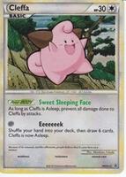 Pokemon,HGSS Promos,Cleffa - HGSS12,Holofoil,Promo,Moderately Played