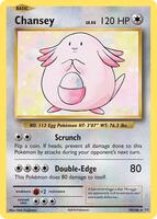 Pokemon,XY - Evolutions,Chansey - 70/108,Holofoil,Holo Rare,Near Mint