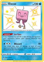 Pokemon,Shining Fates: Shiny Vault,Eiscue - SV035/SV122,Holofoil,Shiny Holo Rare,Near Mint