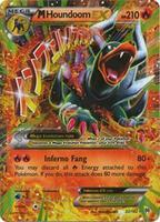 Pokemon,XY - BREAKthrough,M Houndoom EX - 22/162,Holofoil,Ultra Rare,Near Mint