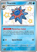 Pokemon,SV: Paldean Fates,Starmie - 119/091,Holofoil,Shiny Rare,Near Mint