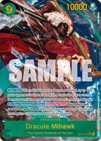 One Piece Card Game,The Azure Sea's Seven,Dracule Mihawk - OP14-119 (Alternate Art),Foil,Secret Rare,Near Mint