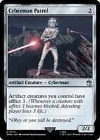 Magic: The Gathering,Universes Beyond: Doctor Who,Cyberman Patrol - 174,Normal,Uncommon,Near Mint