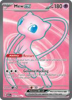 Pokemon,SV: Scarlet & Violet 151,Mew ex - 193/165,Holofoil,Ultra Rare,Near Mint