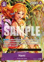 One Piece Card Game,Premium Booster -The Best- Vol. 2,Nami (Alternate Art) - PRB02-012,Foil,Rare,Lightly Played