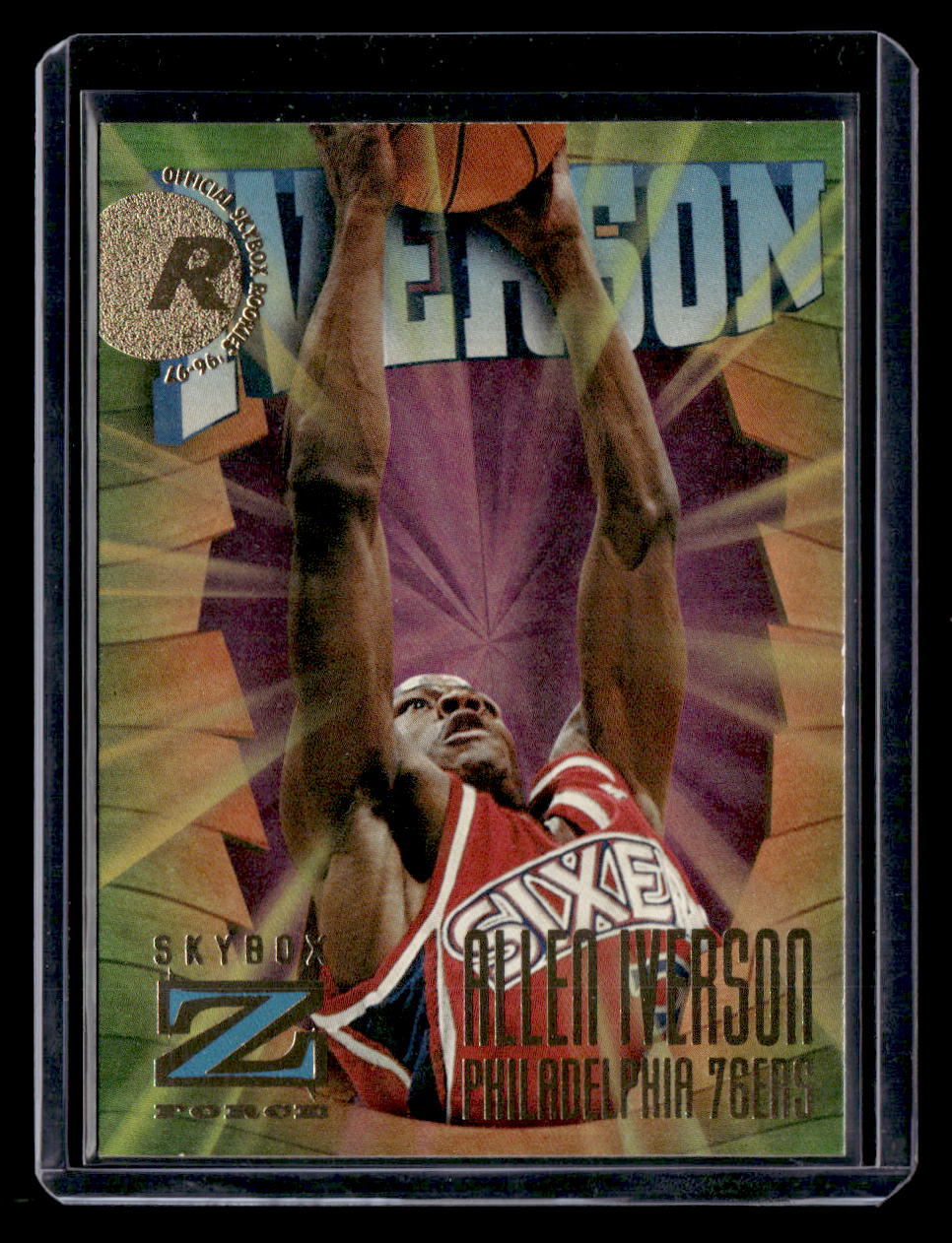 1996-97 SkyBox Z-Force,1996-97 SkyBox Z-Force,Allen Iverson - 151,NM