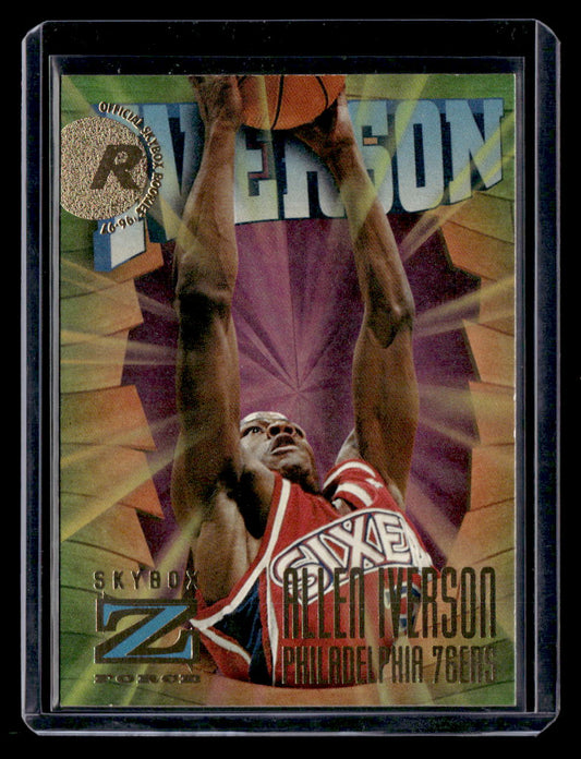 1996-97 SkyBox Z-Force,1996-97 SkyBox Z-Force,Allen Iverson - 151,NM