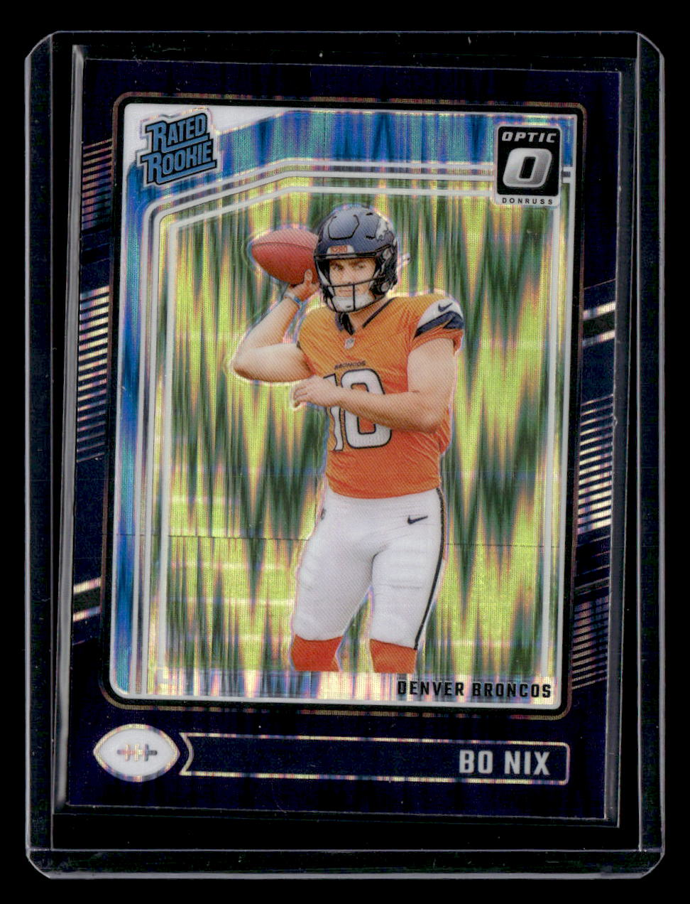 Donruss 2024 Donruss Optic,2024 Donruss Optic,Bo Nix - 209,Purple Shock