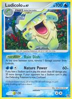 Pokemon,Secret Wonders,Ludicolo - 13/132,Reverse Holofoil,Holo Rare,Moderately Played