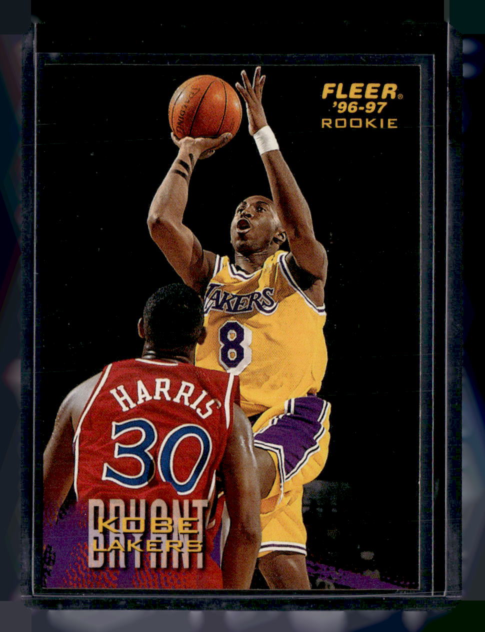 Fleer 1996-97 Fleer Sprite,1996-97 Fleer Sprite,Kobe Bryant - 17,NM