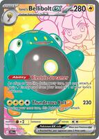 Pokemon,SV09: Journey Together,Iono's Bellibolt ex - 172/159,Holofoil,Ultra Rare,Near Mint
