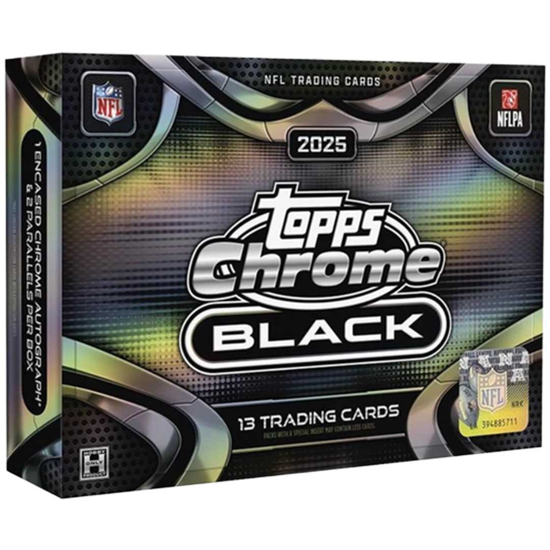 Topps Chrome Black 2025 Football Hobby Box