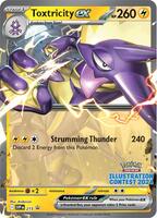 Pokemon,SV: Scarlet & Violet Promo Cards,Toxtricity ex - 215 (Illustration Contest 2024),Normal,Promo,Near Mint