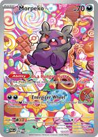 Pokemon,SV04: Paradox Rift,Morpeko - 206/182,Holofoil,Illustration Rare,Near Mint